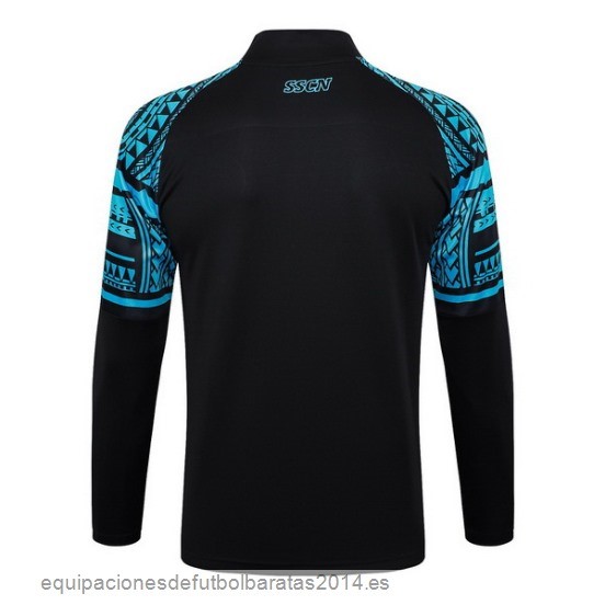 Nuevo Sudadera Entrenamiento Napoli 23/24 Azul Marino Baratas